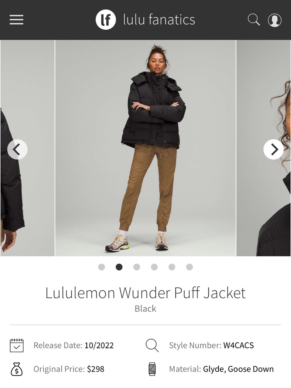 lululemon athletica Wunder Puff Jacket Flawed!